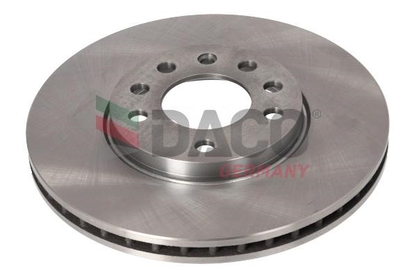 Daco 603612 Front brake disc ventilated 603612