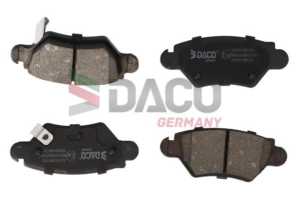 Daco 323619 Brake Pad Set, disc brake 323619