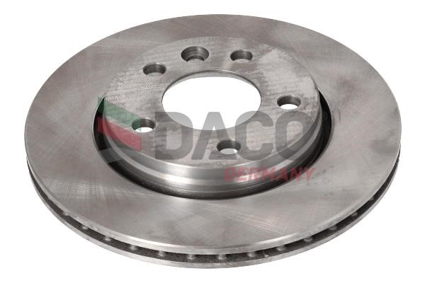 Daco 604797 Rear ventilated brake disc 604797