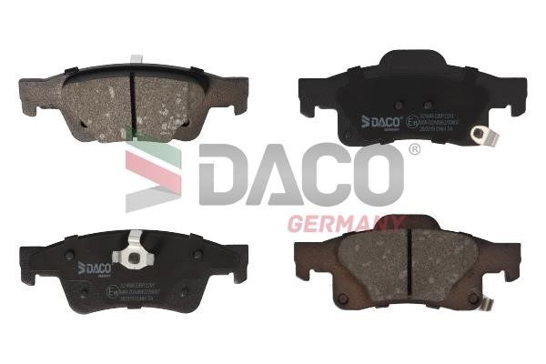 Daco 321608 Brake Pad Set, disc brake 321608