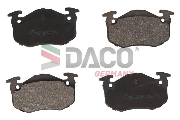 Daco 323927 Brake Pad Set, disc brake 323927