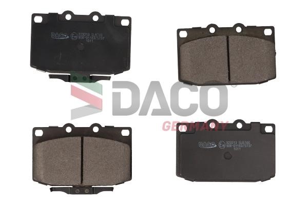 Daco 323213 Brake Pad Set, disc brake 323213