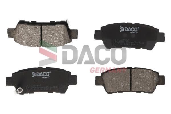 Daco 323916 Brake Pad Set, disc brake 323916