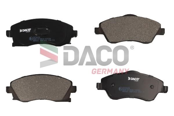 Daco 323624 Brake Pad Set, disc brake 323624