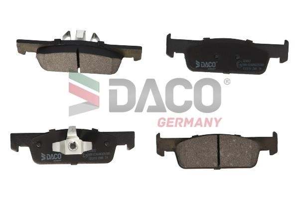 Daco 323032 Brake Pad Set, disc brake 323032