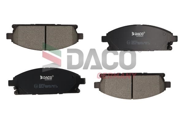 Daco 322621 Brake Pad Set, disc brake 322621