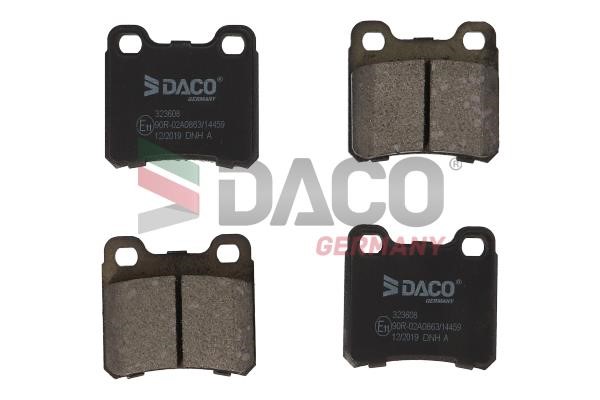 Daco 323608 Brake Pad Set, disc brake 323608