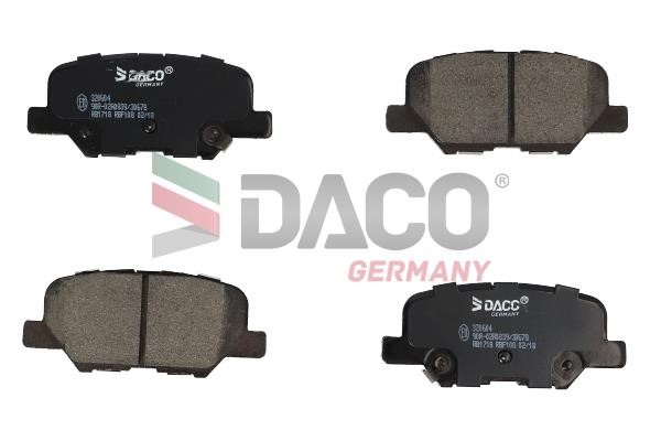Daco 320604 Brake Pad Set, disc brake 320604