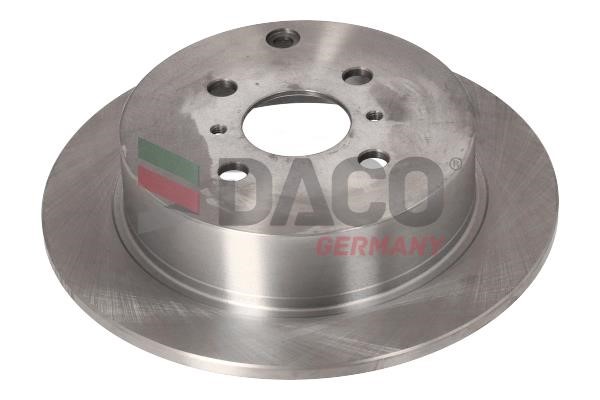 Daco 603962 Rear brake disc, non-ventilated 603962