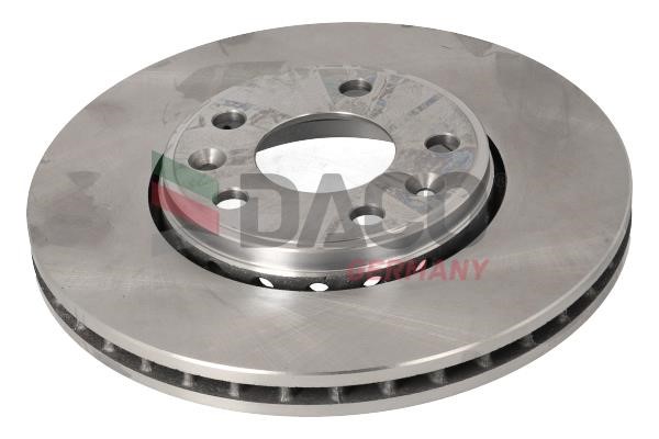 Daco 603033 Front brake disc ventilated 603033