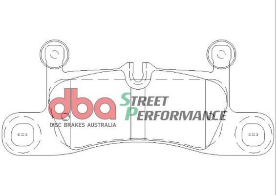 DBA DB2229SP Brake Pad Set, disc brake DB2229SP