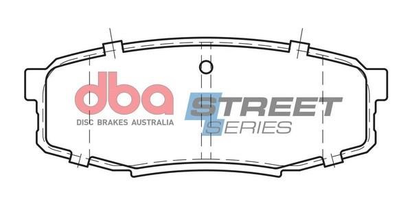 DBA DB1857SS Brake Pad Set, disc brake DB1857SS