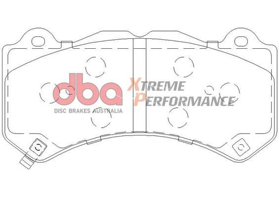 DBA DB2375XP Brake Pad Set, disc brake DB2375XP