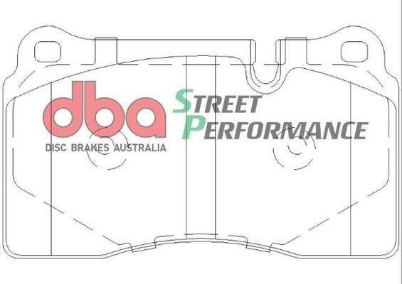 DBA DB2073SP Brake Pad Set, disc brake DB2073SP