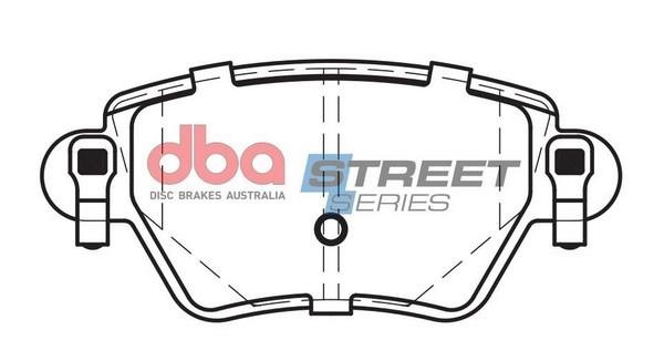 DBA DB1697SS Brake Pad Set, disc brake DB1697SS