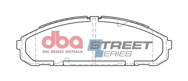 DBA DB1257SS Brake Pad Set, disc brake DB1257SS