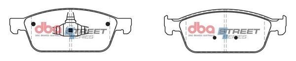 DBA DB2353SS Brake Pad Set, disc brake DB2353SS