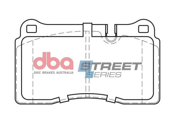 DBA DB2228SS Brake Pad Set, disc brake DB2228SS