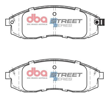 DBA DB2160SS Brake Pad Set, disc brake DB2160SS