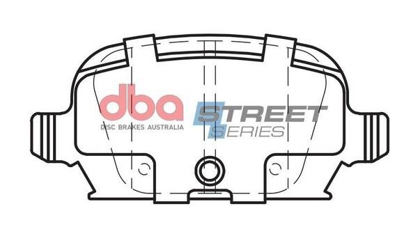 DBA DB1472SS Brake Pad Set, disc brake DB1472SS