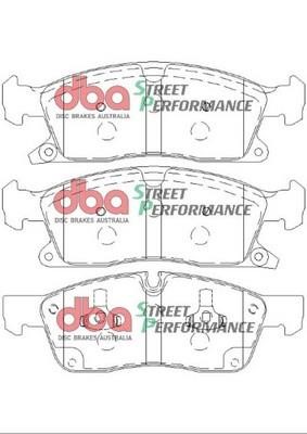 DBA DB2216SP Brake Pad Set, disc brake DB2216SP