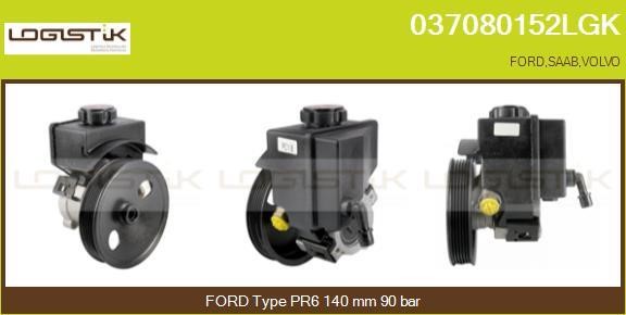 LGK 037080152LGK Hydraulic Pump, steering system 037080152LGK
