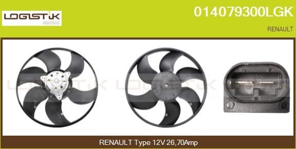 LGK 014079300LGK Hub, engine cooling fan wheel 014079300LGK