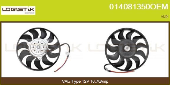 LGK 014081350OEM Hub, engine cooling fan wheel 014081350OEM