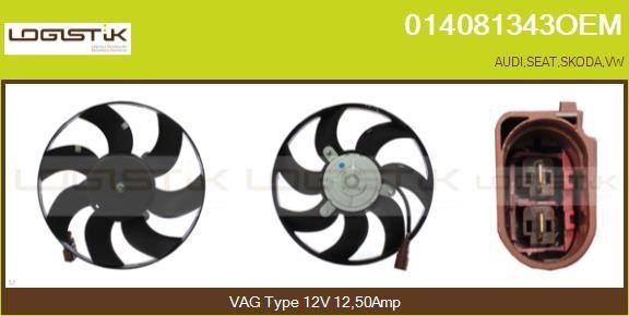 LGK 014081343OEM Hub, engine cooling fan wheel 014081343OEM