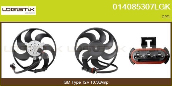 LGK 014085307LGK Hub, engine cooling fan wheel 014085307LGK