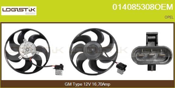 LGK 014085308OEM Hub, engine cooling fan wheel 014085308OEM