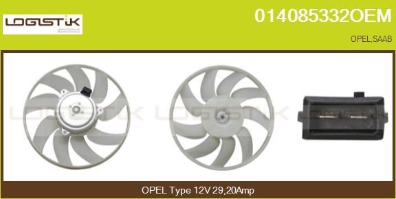 LGK 014085332OEM Hub, engine cooling fan wheel 014085332OEM