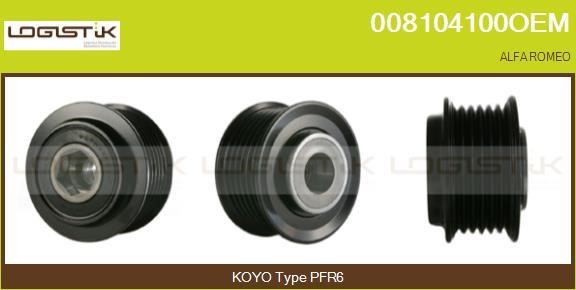 LGK 008104100OEM Belt pulley generator 008104100OEM