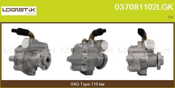 LGK 037081102LGK Hydraulic Pump, steering system 037081102LGK