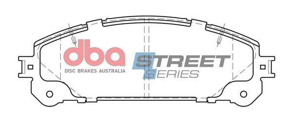 DBA DB2004SS Brake Pad Set, disc brake DB2004SS