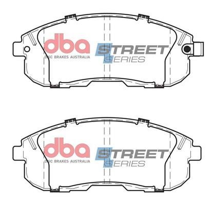 DBA DB1187SS Brake Pad Set, disc brake DB1187SS