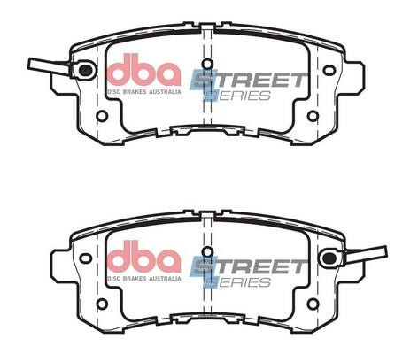 DBA DB2244SS Brake Pad Set, disc brake DB2244SS