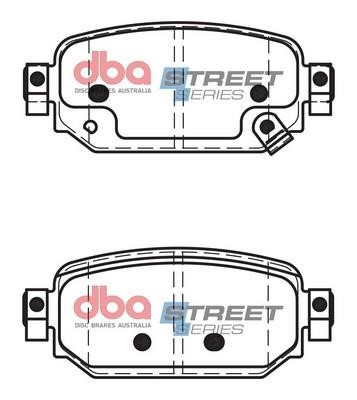 DBA DB15045SS Brake Pad Set, disc brake DB15045SS