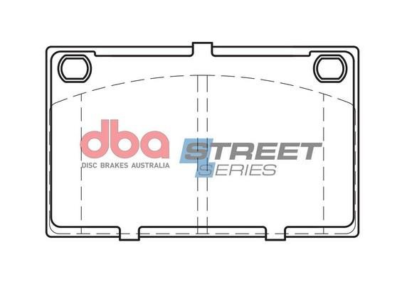 DBA DB549SS Brake Pad Set, disc brake DB549SS