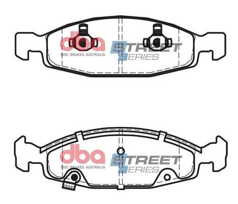 DBA DB1715SS Brake Pad Set, disc brake DB1715SS