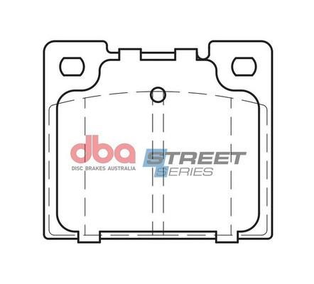 DBA DB538SS Brake Pad Set, disc brake DB538SS