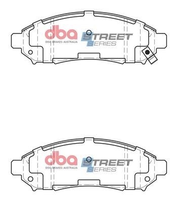 DBA DB1835SS Brake Pad Set, disc brake DB1835SS
