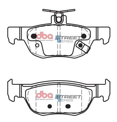 DBA DB15047SS Brake Pad Set, disc brake DB15047SS