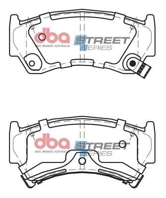 DBA DB1302SS Brake Pad Set, disc brake DB1302SS