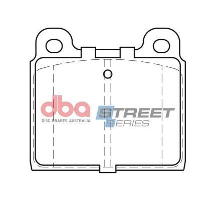 DBA DB84SS Brake Pad Set, disc brake DB84SS