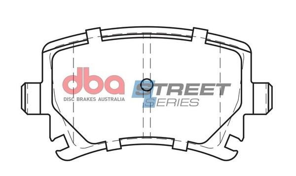 DBA DB1865SS Brake Pad Set, disc brake DB1865SS