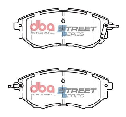 DBA DB1722SS Brake Pad Set, disc brake DB1722SS