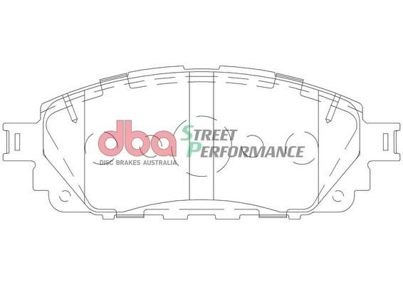 DBA DB2396SP Brake Pad Set, disc brake DB2396SP