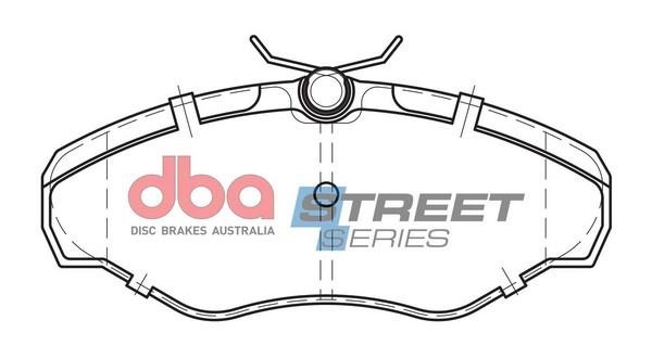 DBA DB1962SS Brake Pad Set, disc brake DB1962SS