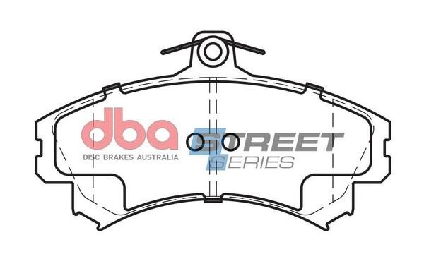DBA DB1402SS Brake Pad Set, disc brake DB1402SS